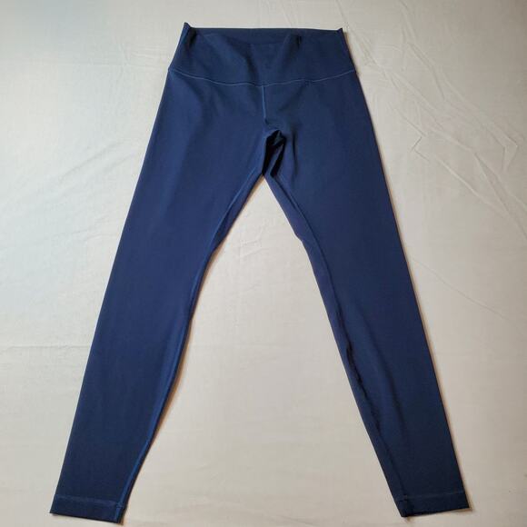 Lululemon Size 10 Wunder Under High-Rise Tight 28" Full-On Luxtreme Navy W5BP5S - Picture 4 of 7